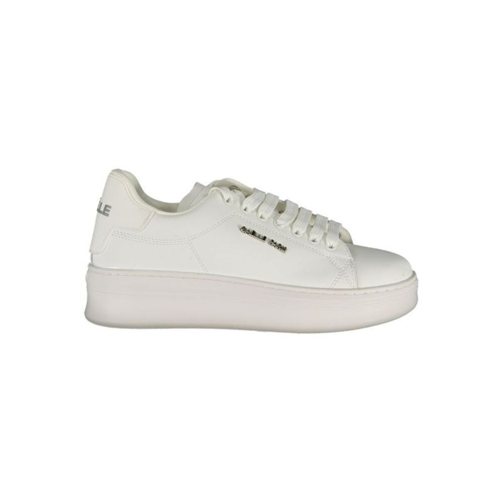 Gaelle Paris Bianco Poliuretano Women Women's Sneaker